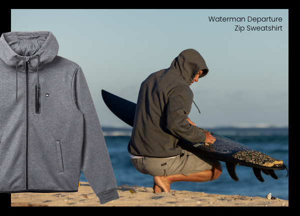 Waterman Departure Zip Sweatshirt