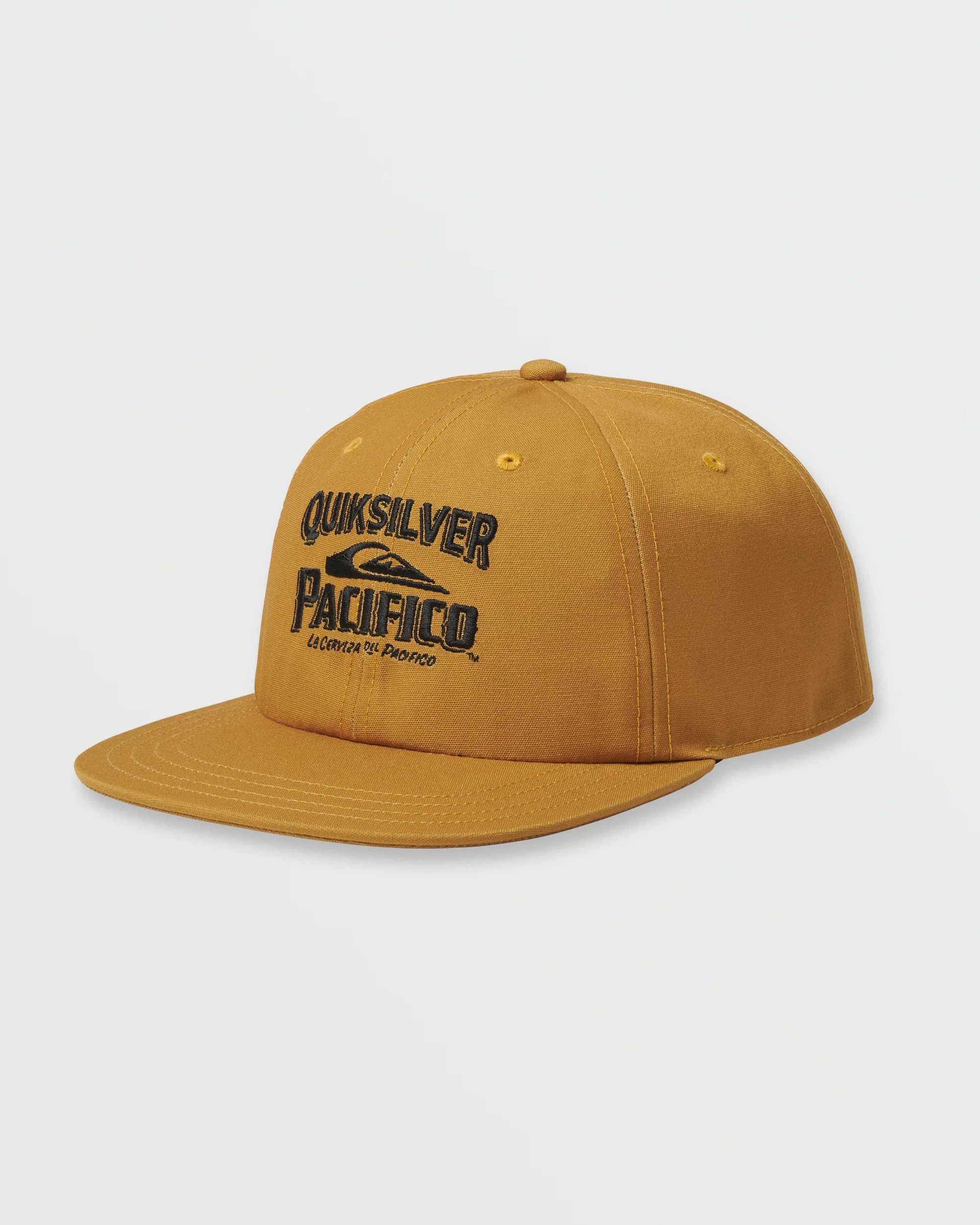 Image of Quiksilver x Pacifico Golden Sand Trucker Hat - Gold