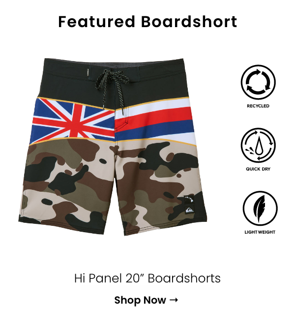 Hi Panel 20" Boardshorts