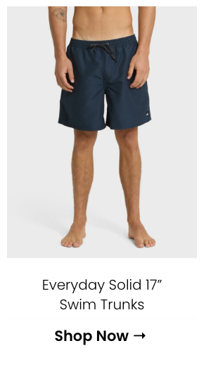 Everyday Solid 17" Swim Trunks