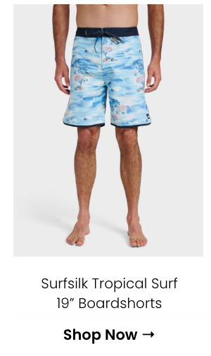 Surfsilk Tropical Surf 19" Boardshorts