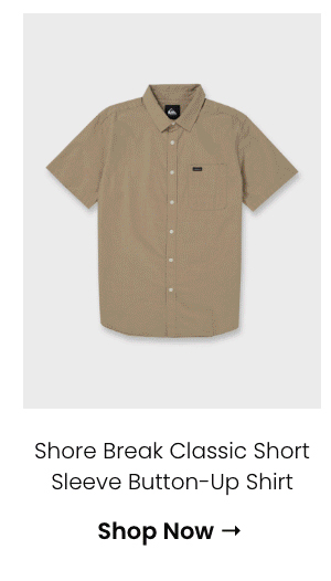 Shore Break Classic Short Sleeve Button-Up Shirt