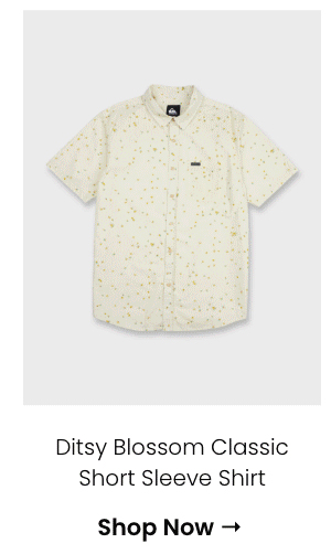 Ditsy Blossom Classic Short Sleeve Shirt