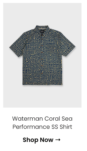 Waterman Coral Sea Performance Short Sleeve Shirt