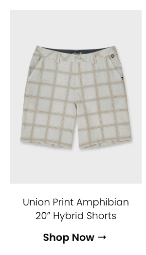 Union Print Amphibian 20" Hybrid Shorts