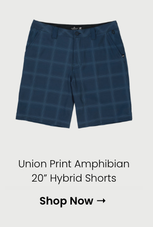 Union Print Amphibian 20" Hybrid Shorts