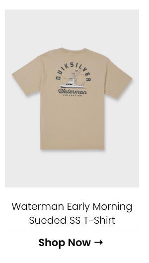 Waterman Early Morning Sueded Short Sleeve T-Shirt