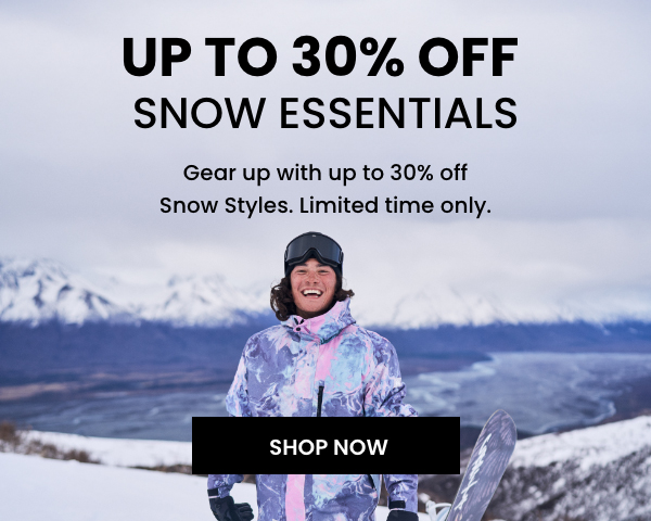Up To 30% Off Snow