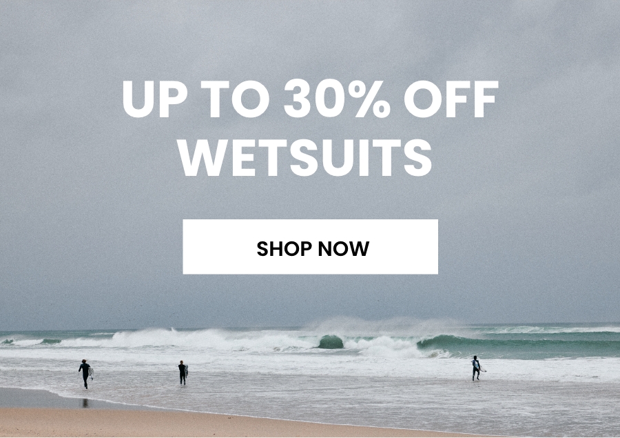Up To 30% Off Wetsuits
