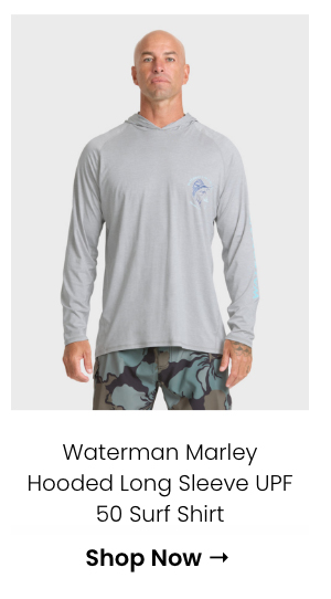 Waterman Marley Hooded Long Sleeve UPF 50 Surf Shirt