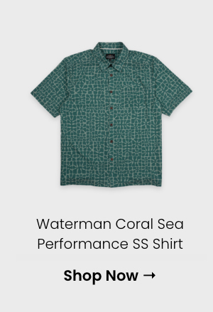 Waterman Coral Sea Performance Short Sleeve Shirt