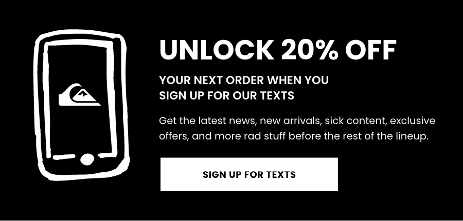 Sign up for texts to get 20% off