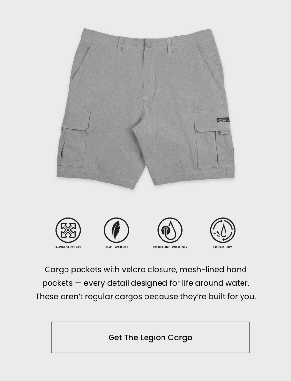 Legion Cargo 20" Amphibian Hybrid Shorts