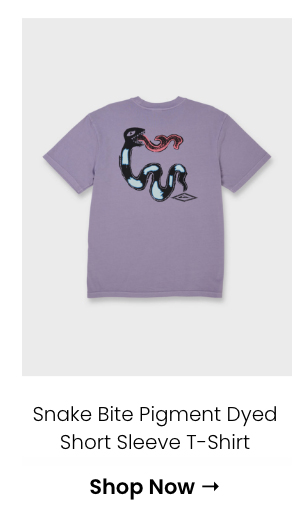 Snake Bite Pigment Dyed Short Sleeve T-Shirt
