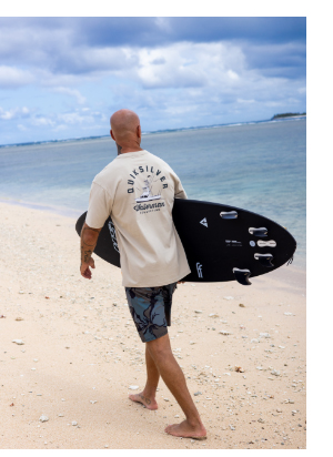 Waterman Early Morning Sueded Short Sleeve T-Shirt
