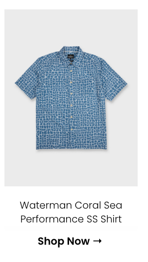 Waterman Coral Sea Performance Short Sleeve Shirt
