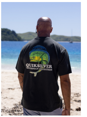Waterman Big Bull Sueded Short Sleeve T-Shirt