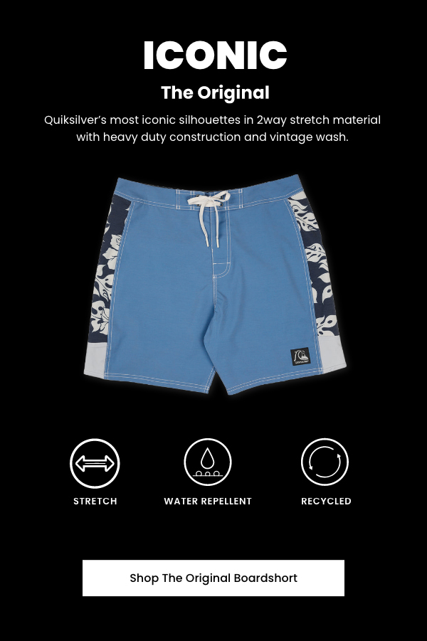 The Original Boardshort - Iconic silhouettes