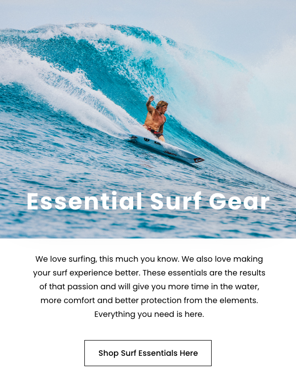 Essential Surf Gear - Shop Essentials Here