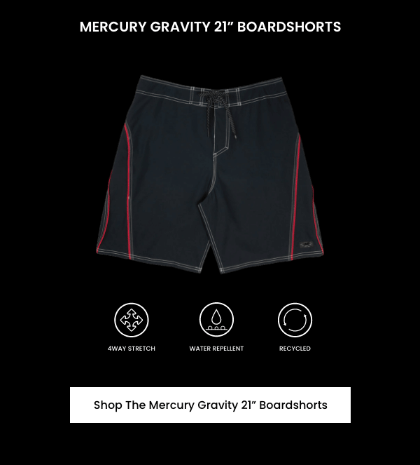 Mercury Gravity 21" Boardshorts