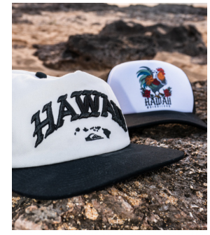 Hawaii World 5-Panel Snapback Hat