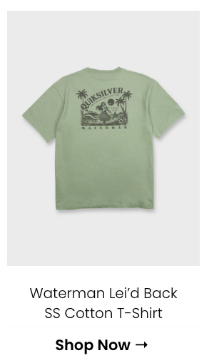 Waterman Lei'd Back Short Sleeve Cotton T-Shirt