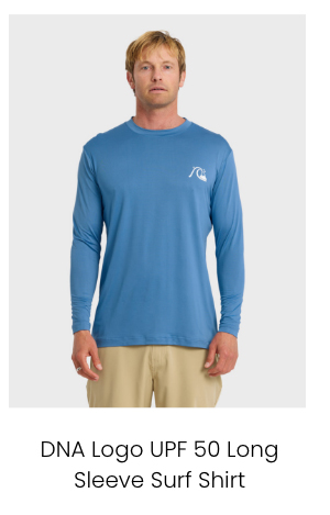 DNA Logo UPF 50 Long Sleeve Surf Shirt