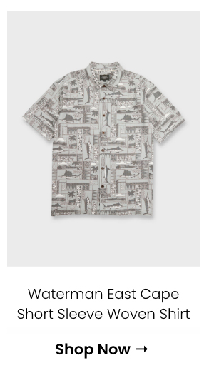 Waterman East Cape Short Sleeve Woven Shirt