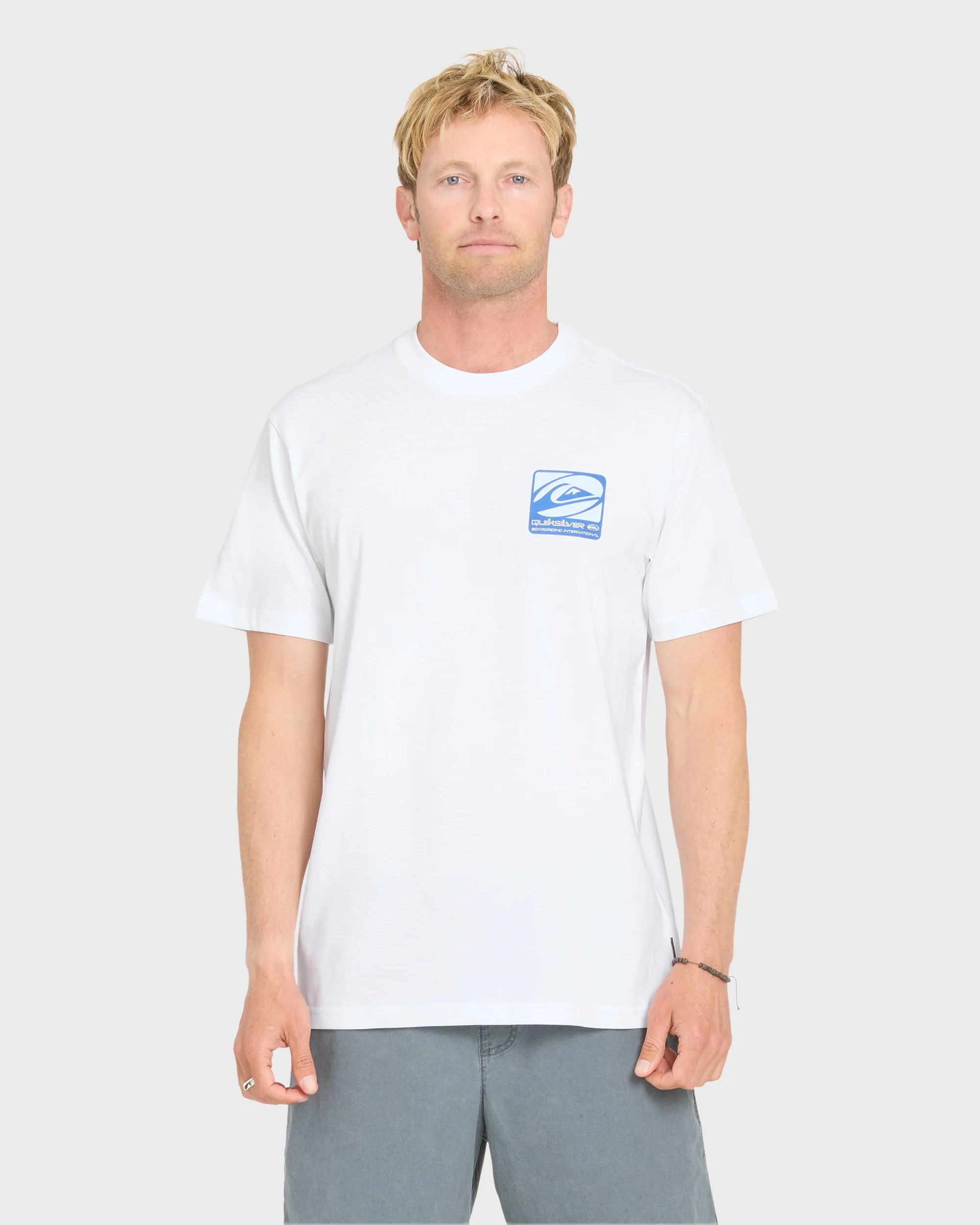 Image of Out Of Bounds Classic Short Sleeve Cotton T-Shirt - White
