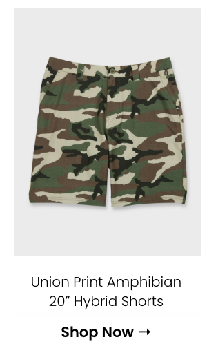 Union Print Amphibian 20" Hybrid Shorts