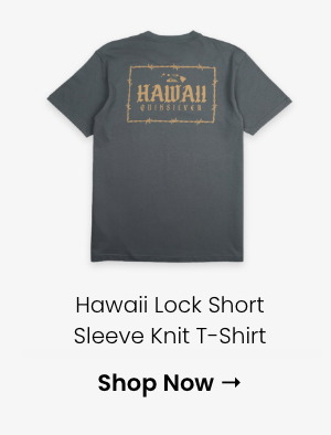 Hawaii Lock Short Sleeve Knit T-Shirt