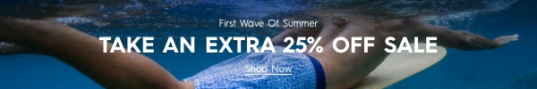Take An Extra 25% Off Sale
