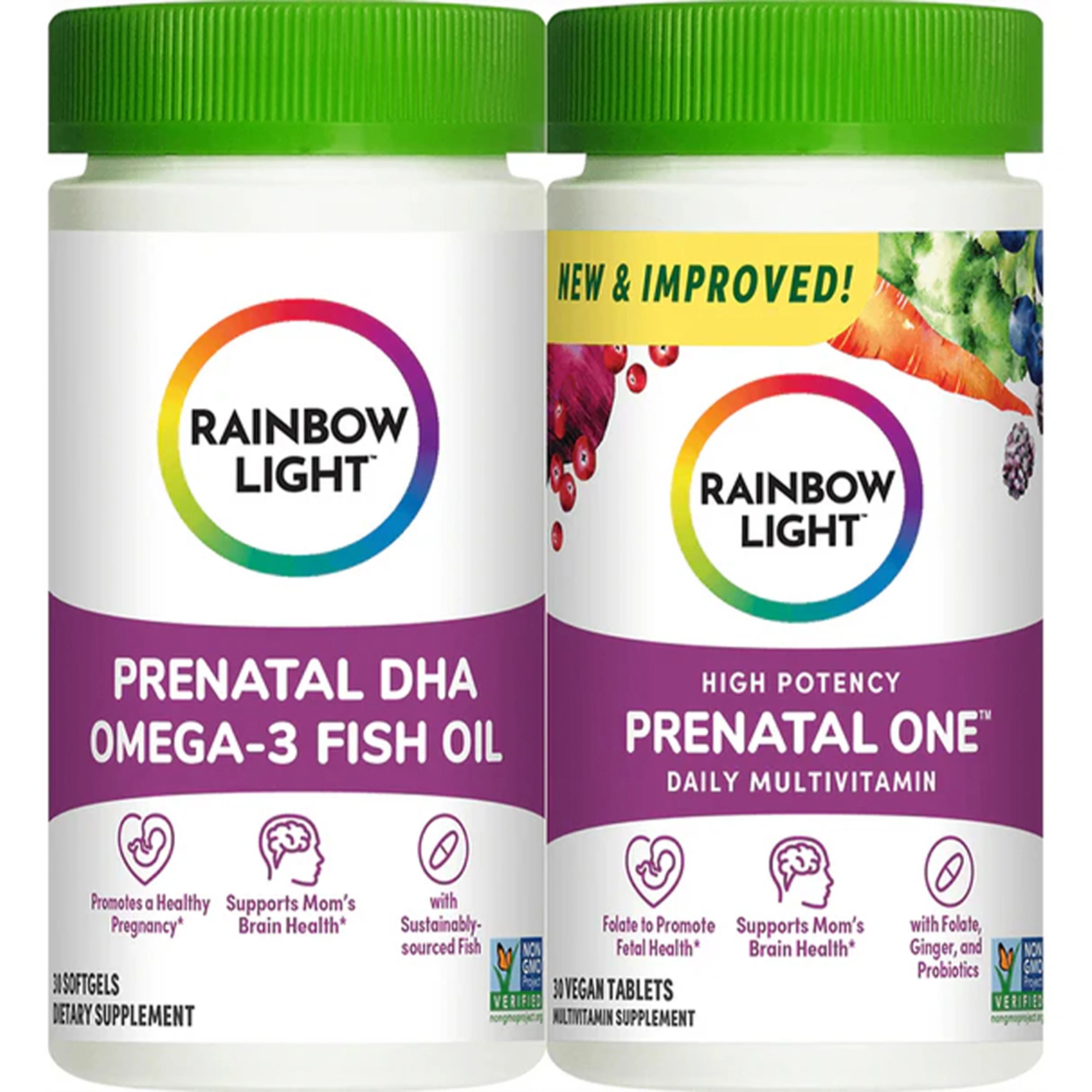 Image of Prenatal Daily Duo Multivitamin & DHA, 2 Bottles