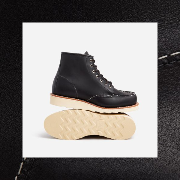 Women's Black Boundary Classic Moc