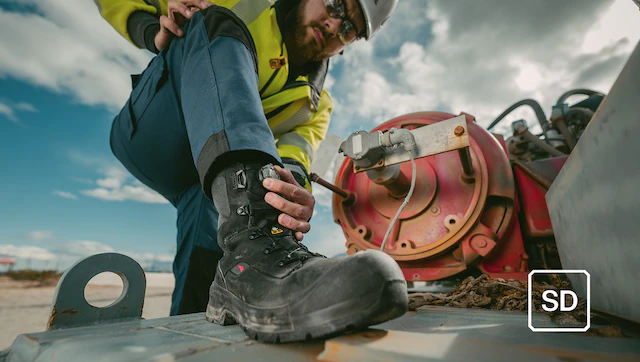 Static Dissipative Work Boots