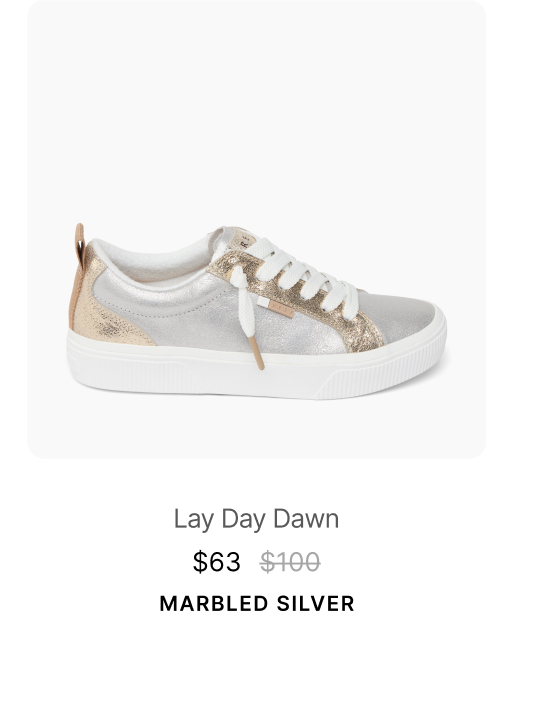 Lay Day Dawn Marbled Silver