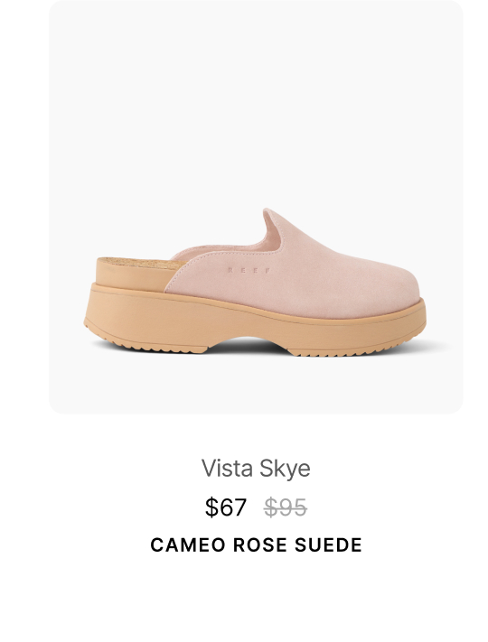 Vista Skye Cameo Rose Suede