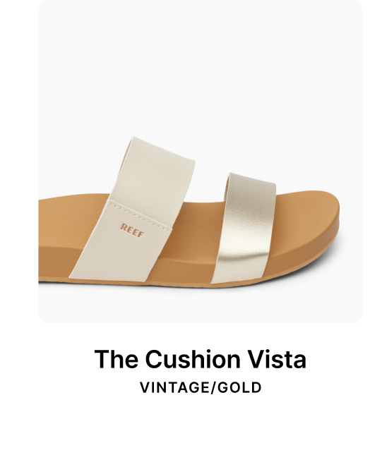 Cushion Vista Vintage/Gold