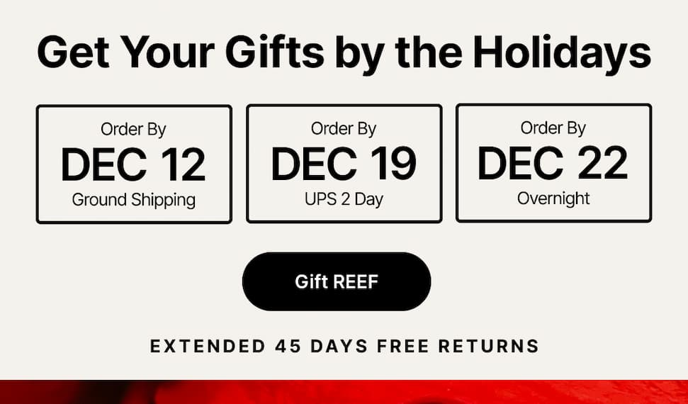 Get Your Gifts By The Holidays