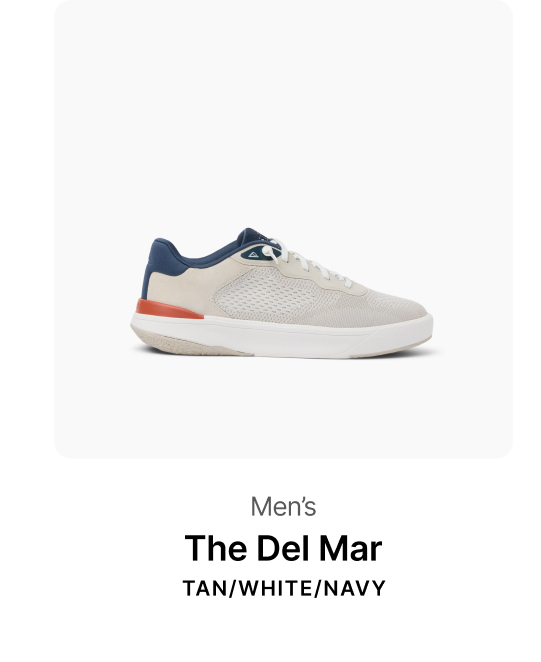 Shoreline Del Mar Tan/White/Navy