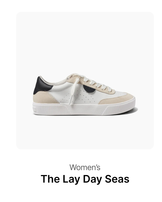 Lay Day Seas White/Black Lese