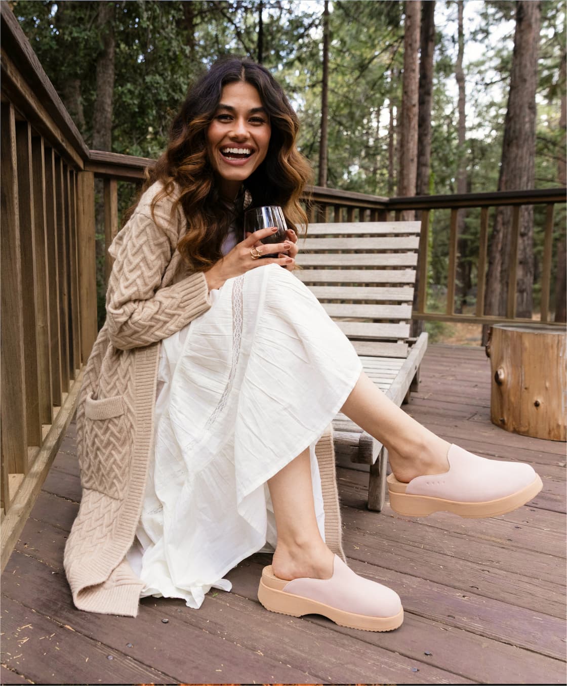 Vista Skye Cameo Rose Suede