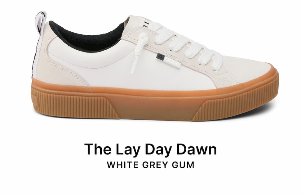 Lay Day Dawn White Grey Gum