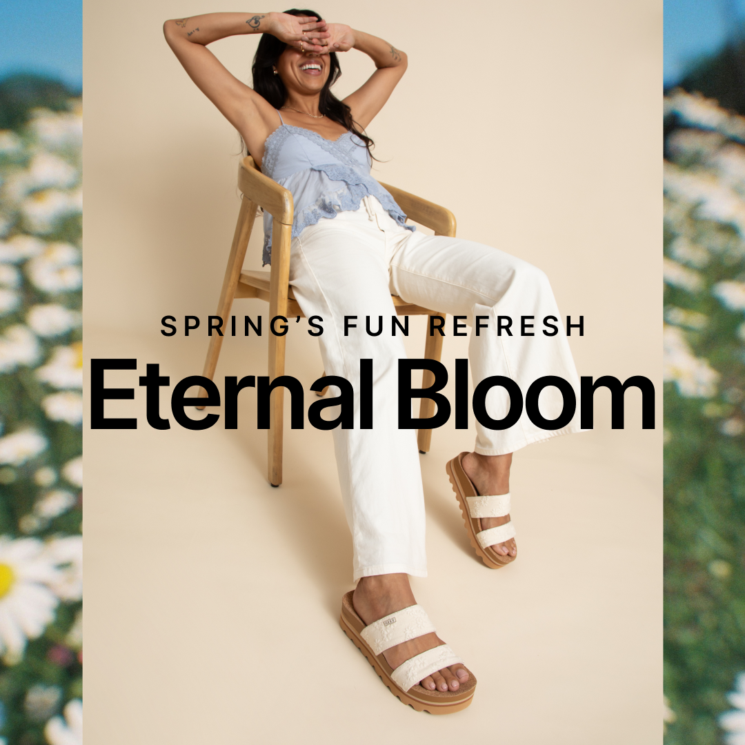 The first day of spring calls for something new. Check out all the latest Spring styles at REEF. 