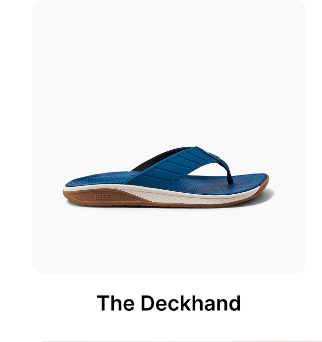 Poolside, seaside, or anywhere in between. Grab the water friendly style The Deckhand