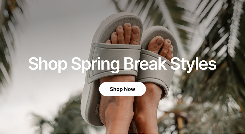 We sense a warm, sunny getaway in your future. You book the trip, we'll handle the footwear. Find the best Spring Break picks at REEF