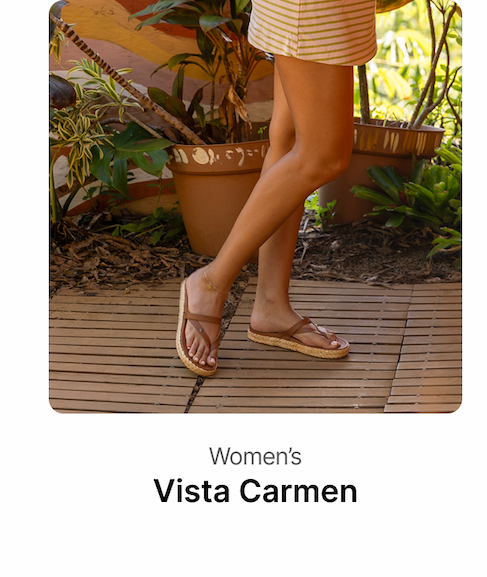 Packing just got easier. Shop lightweight travel picks at REEF and grab a Women's Vista Carmen in Cocoa.