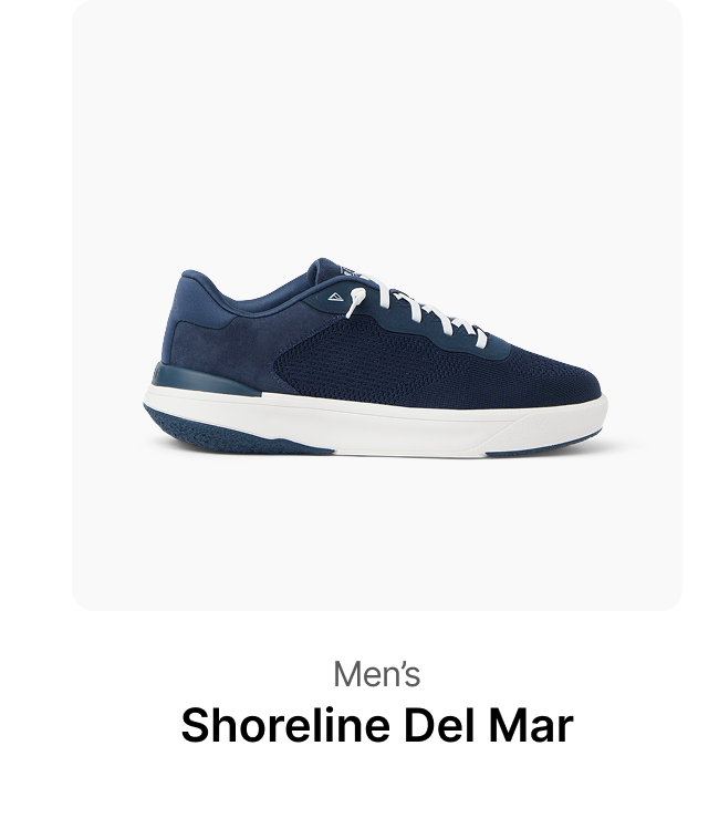 Packing just got easier. Shop lightweight travel picks at REEF and grab a Men's Shoreline Del Mar in Navy.