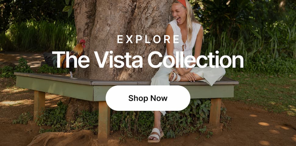 The footbed that made us famous, the Vista is your key to mastering the art of stylish comfort. 