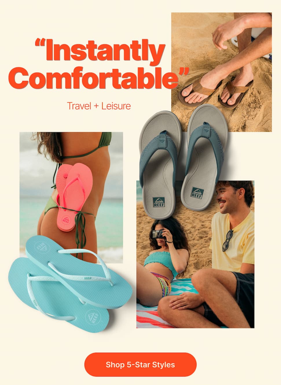 The word’s out. Editors love them, customers swear by them, and the reviews keep piling up. See why REEF flip flops keep getting the spotlight.